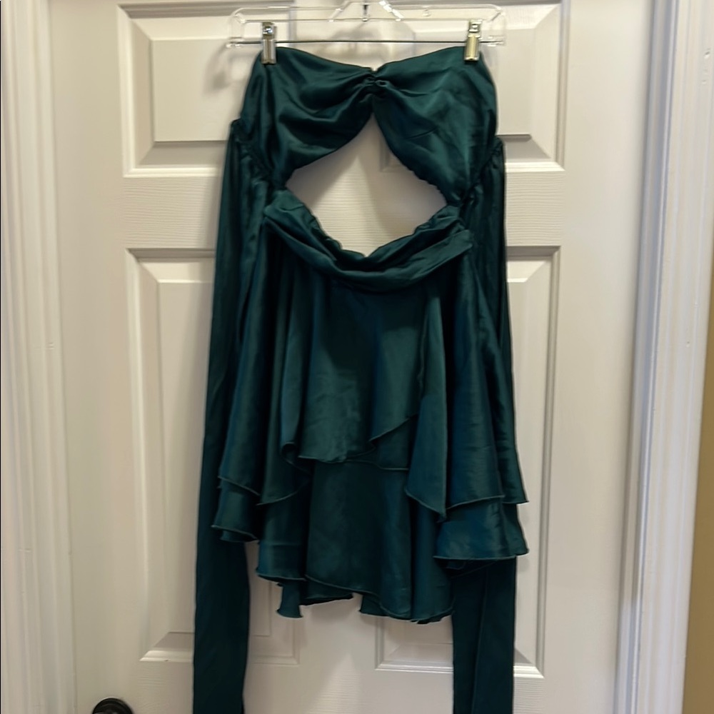 Elegant Women's Teal Homecoming Dress